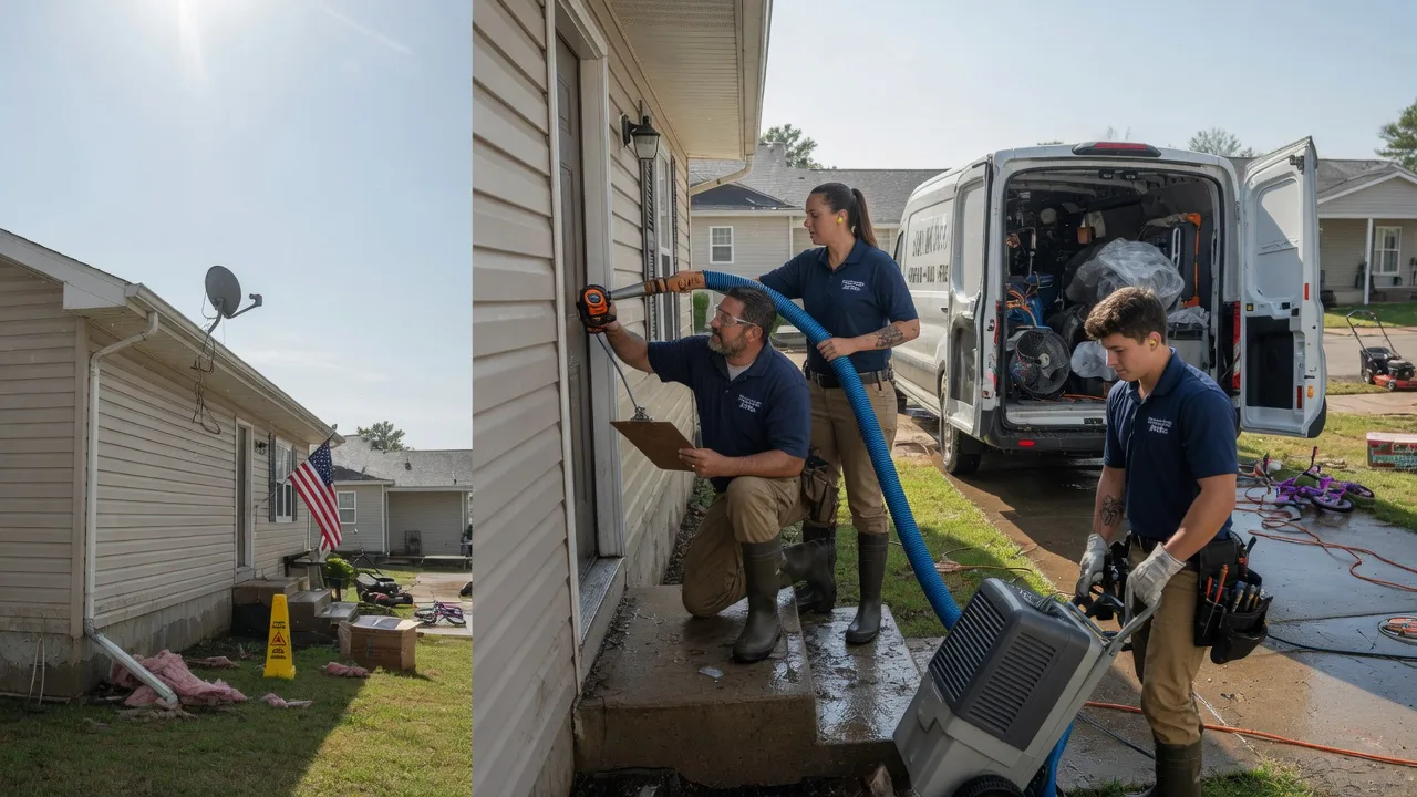 Ceiling Water Damage Restoration in Crosby, MN near me